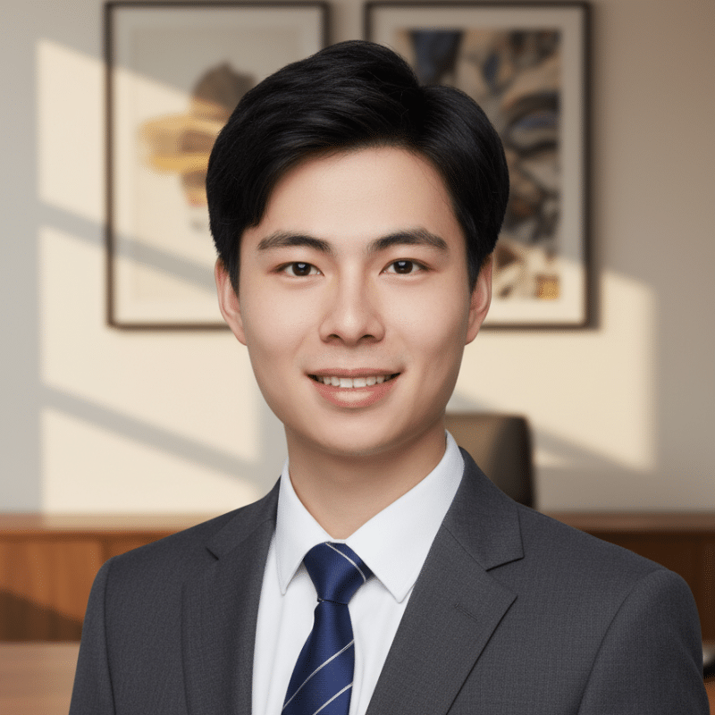 Portrait of Terry Wu, Sales Manager